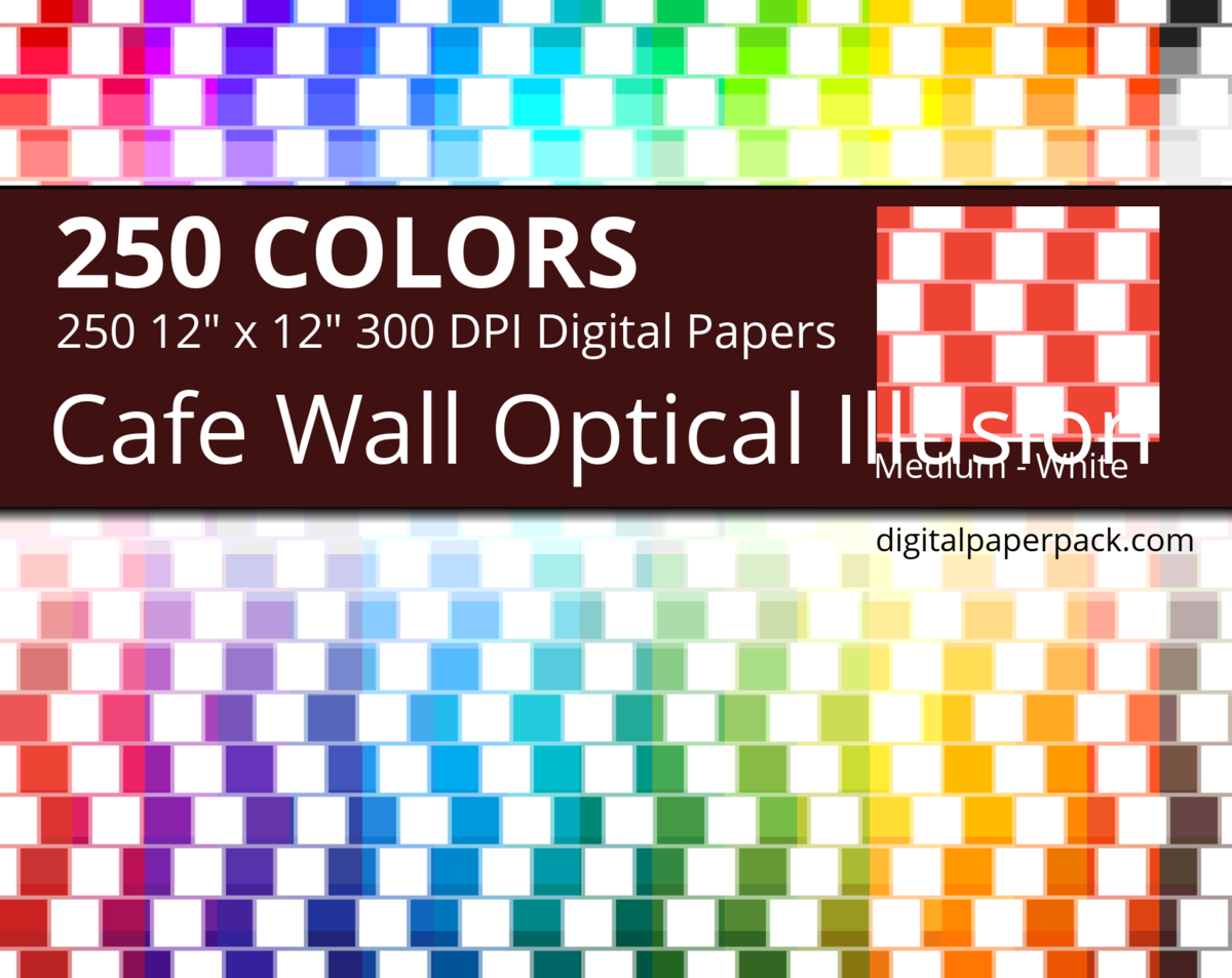 Café Wall Optical Illusion