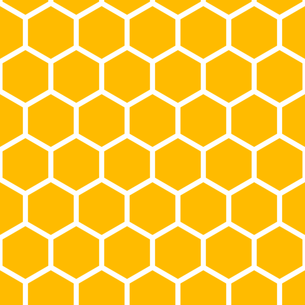 digital honeycomb background